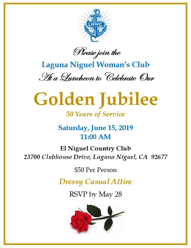 LN Woman's Club Golden Jubilee
