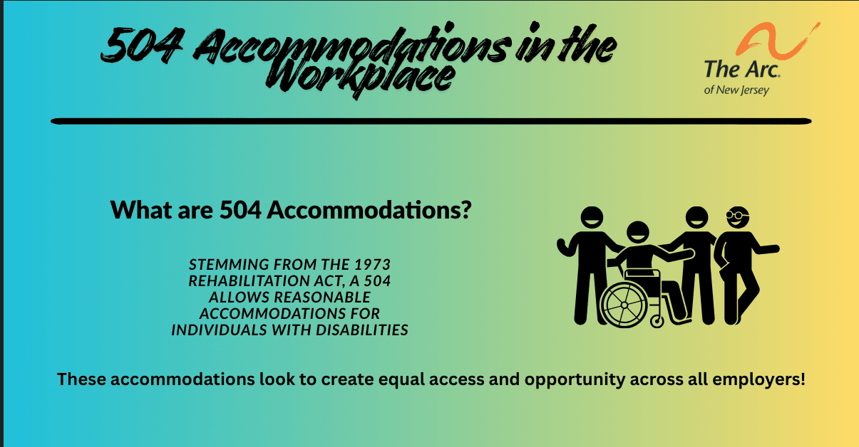 504 Accommodations in the Workplace