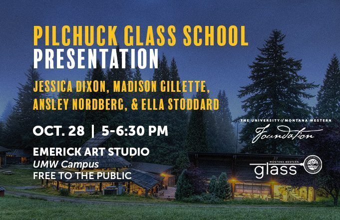 Montana Western Students to Present on Pilchuck Glass School Summer Experience