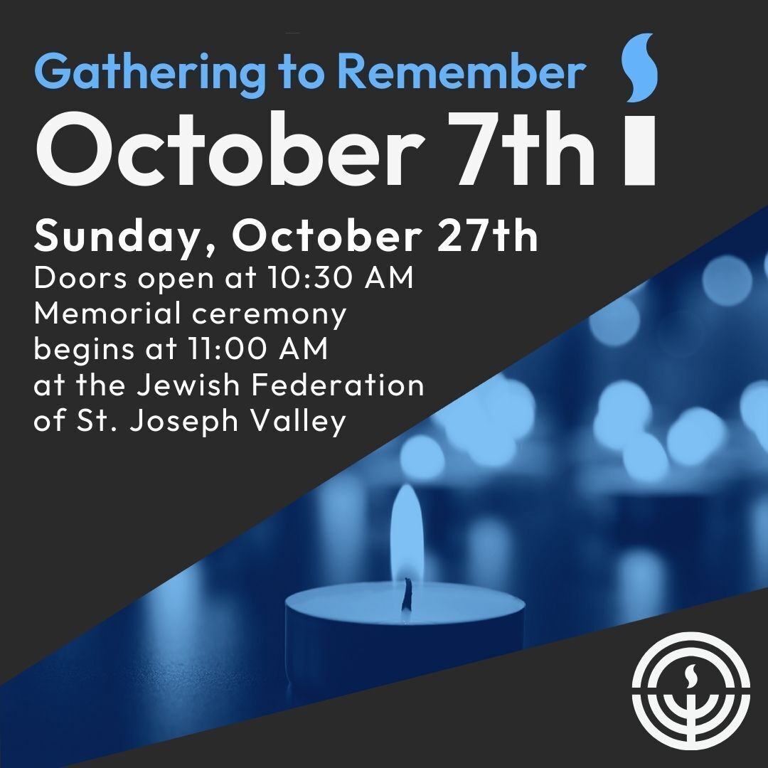 Gathering to Remember Oct. 7