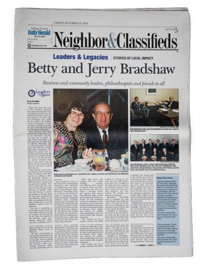 Jerry and Betty Bradshaw