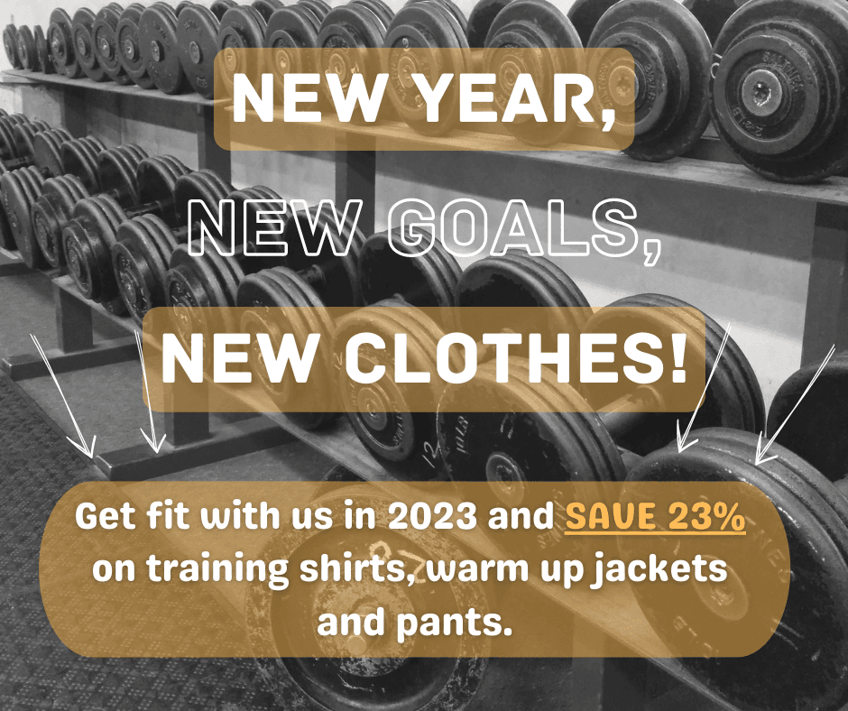 Save 23% on training shirts, warm up jackets and pants when you shop in store. 