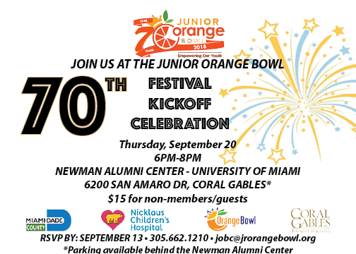 70th Festival Kickoff Celebration