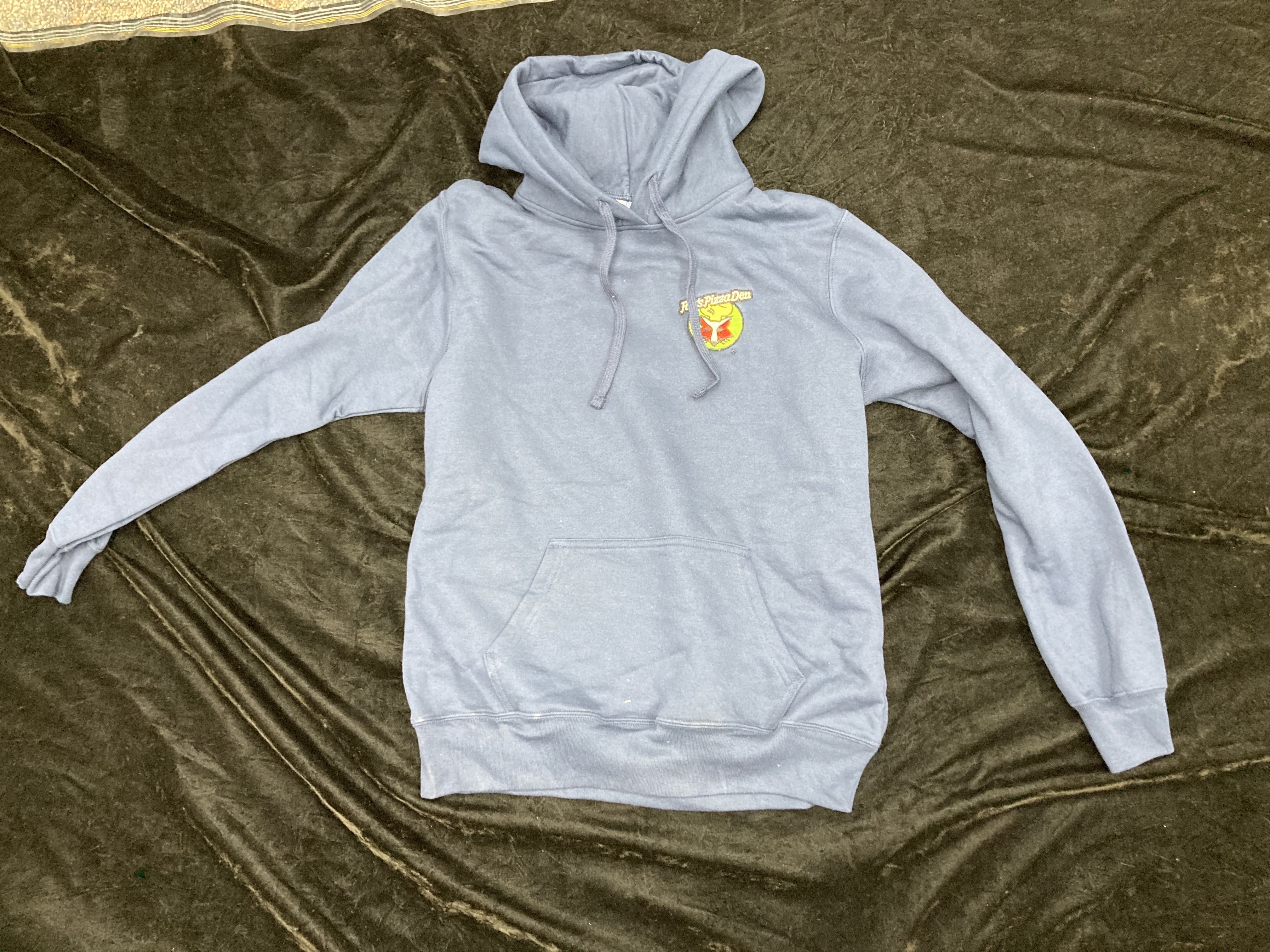 SALE Fox's Logo - LADIES Medium Navy Hoodie