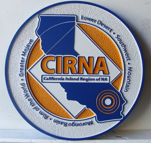 SB28987 - Carved Multi-level and Sandblasted HDU Sign for the CIRNA Group 