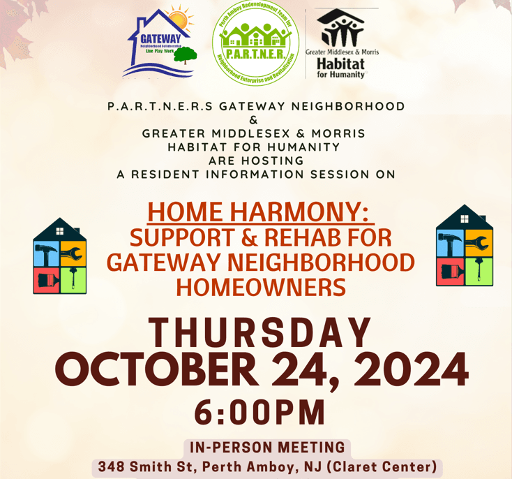 Come Learn About the Newly Created- Gateway Neighborhood- HOME HARMONY: SUPPORT AND REHAB FOR Residents