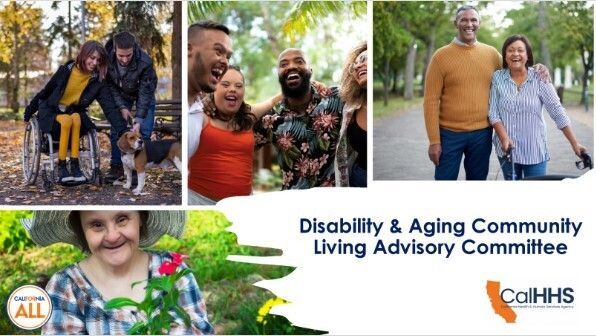 Disability & Aging Community Living Advisory Committee Meeting banner