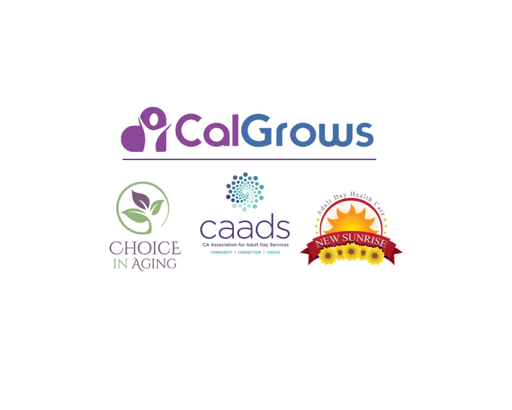 CalGrows Training in Partnership webinar series logo