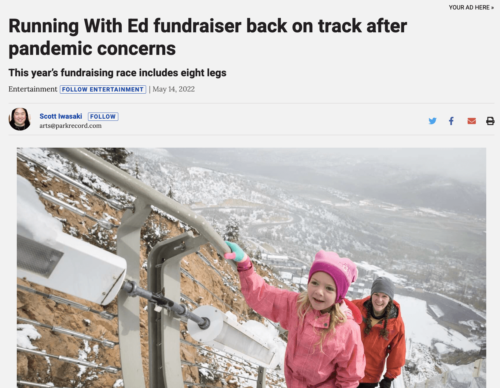 Running With Ed fundraiser back on track after pandemic concerns