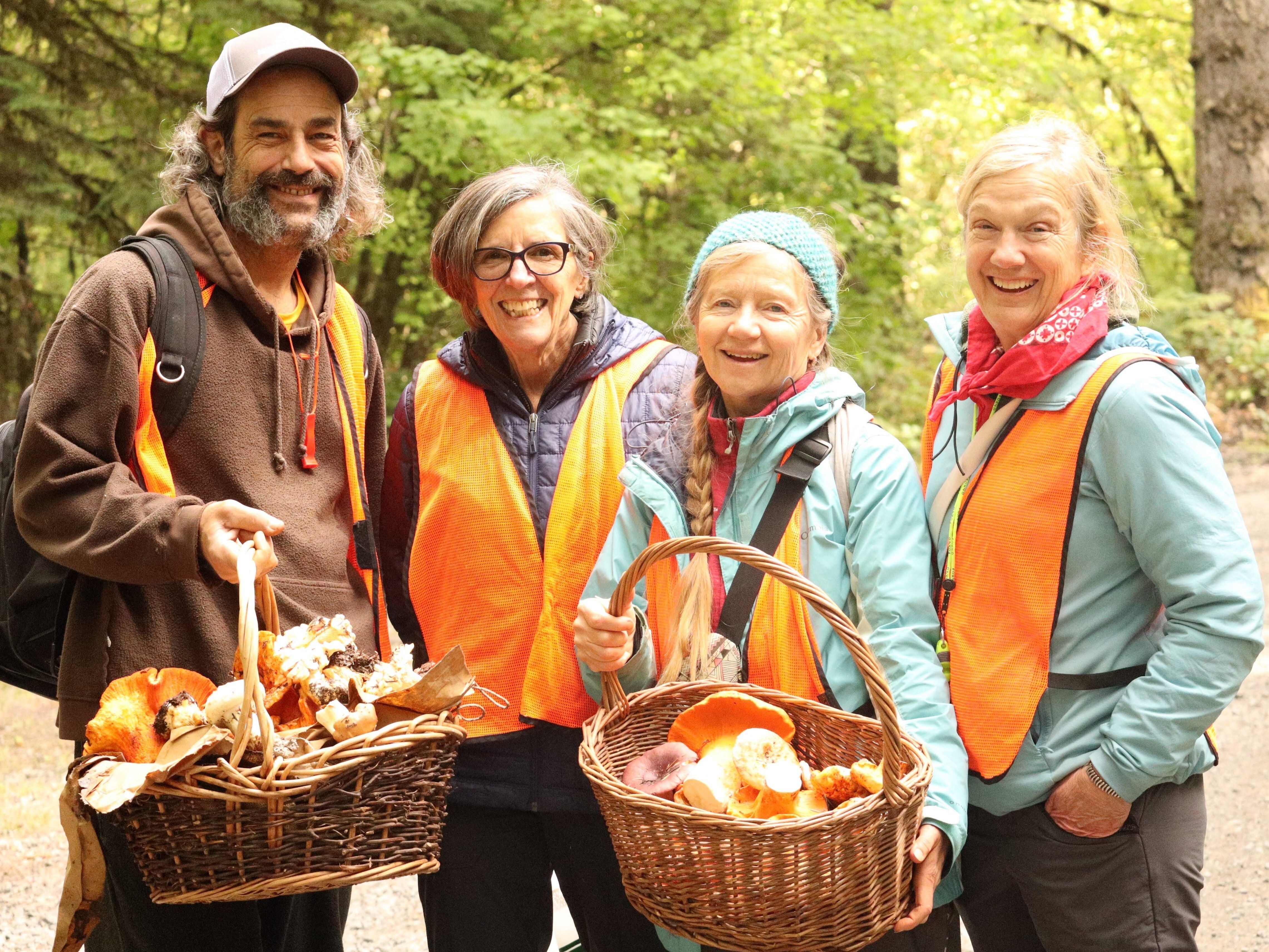 Fall Mushroom Foraging