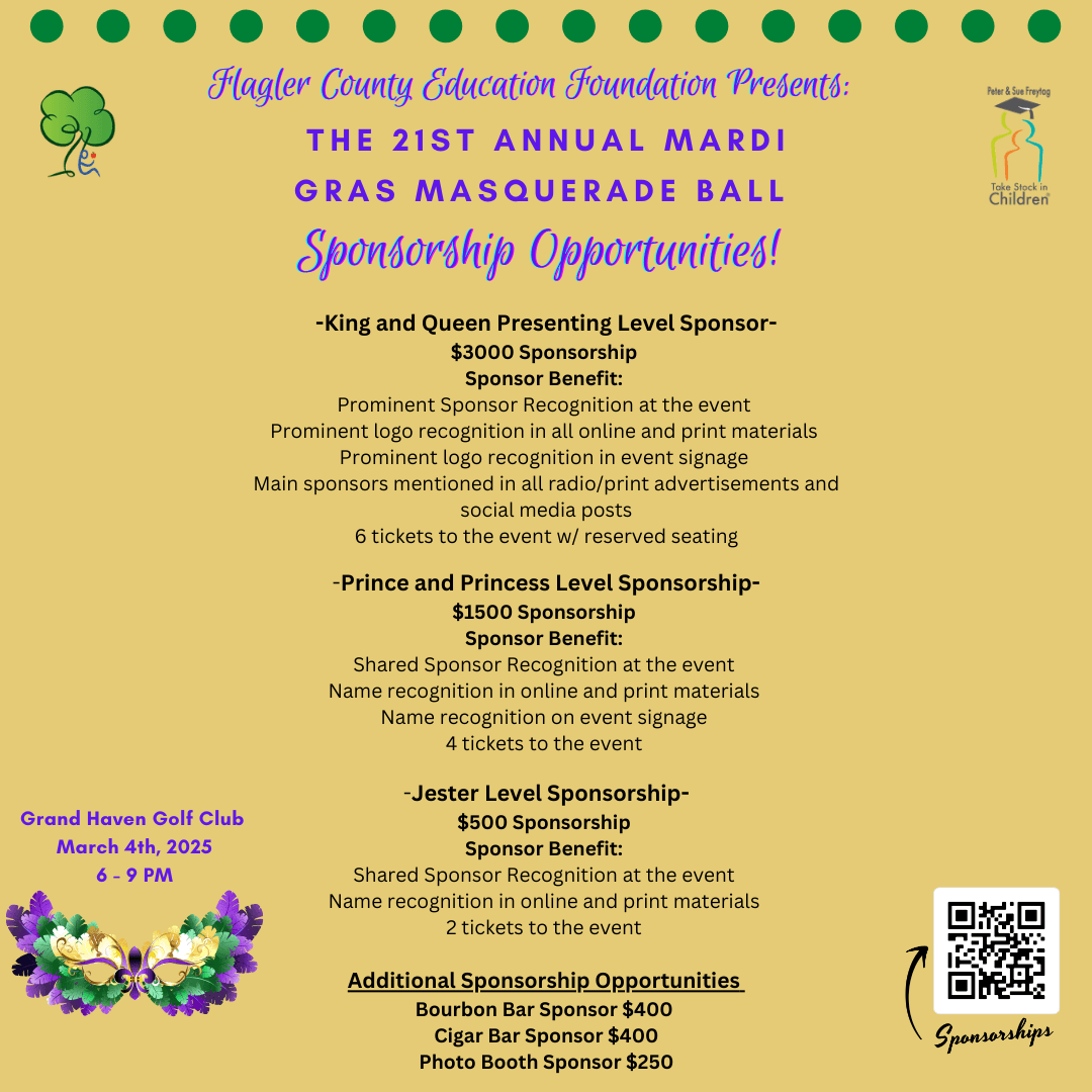 Mardi Gras Sponsorship Opportunities