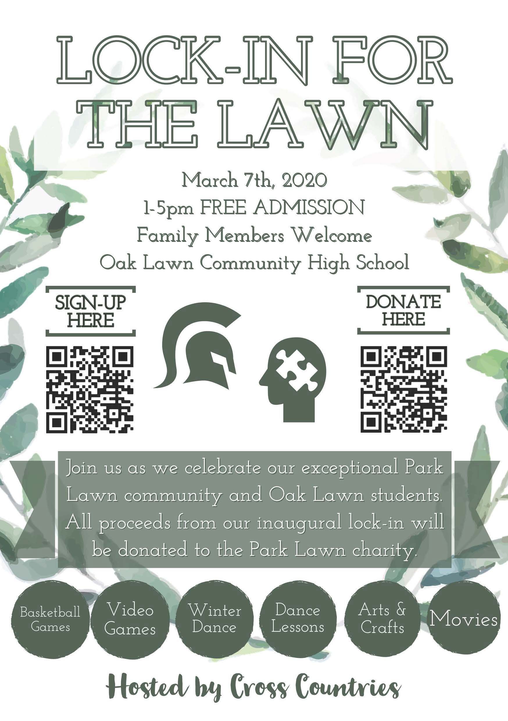 Lock-In For The Lawn