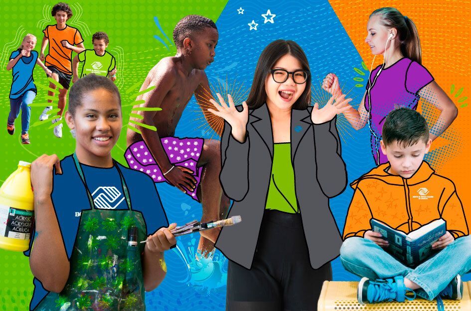 Kids being active, creative, and having fun at Boys & Girls Clubs