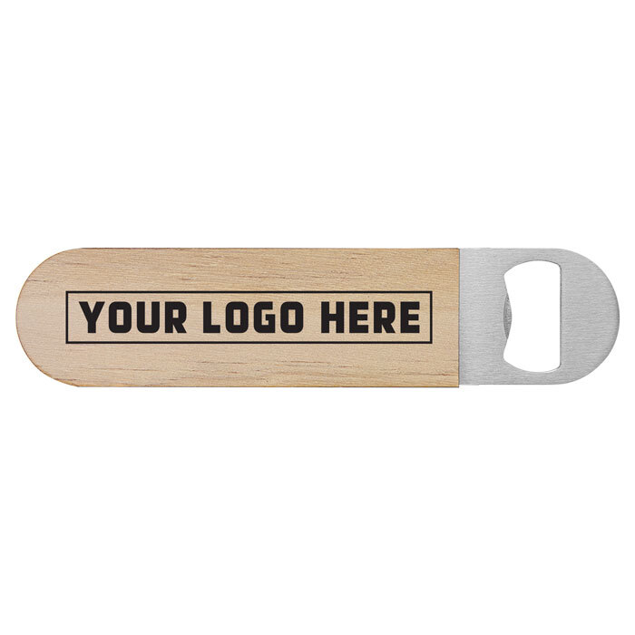 OCP Wood/Stainless Steel Bottle Opener