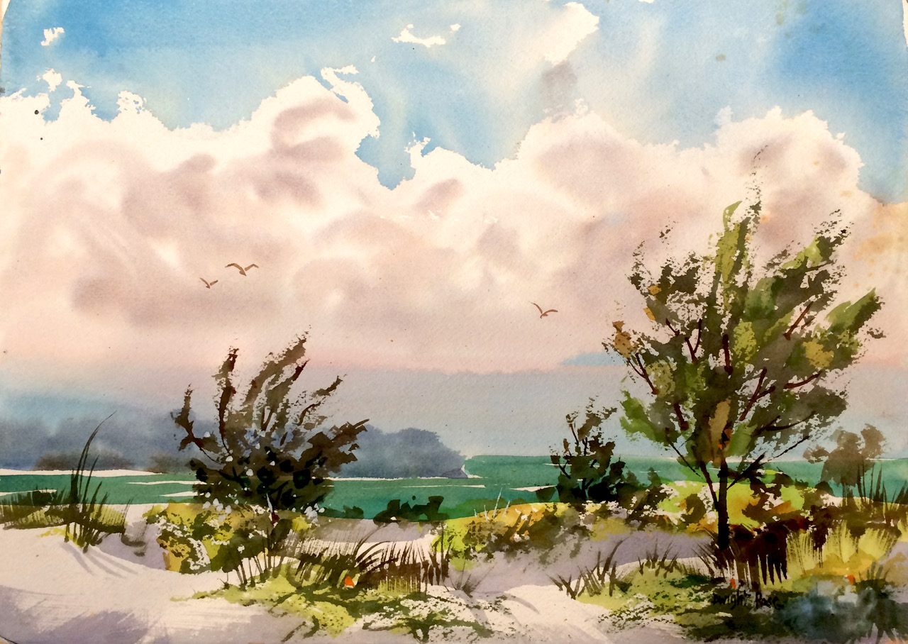 Watercolor Plein Air Workshop with Dwight Rose