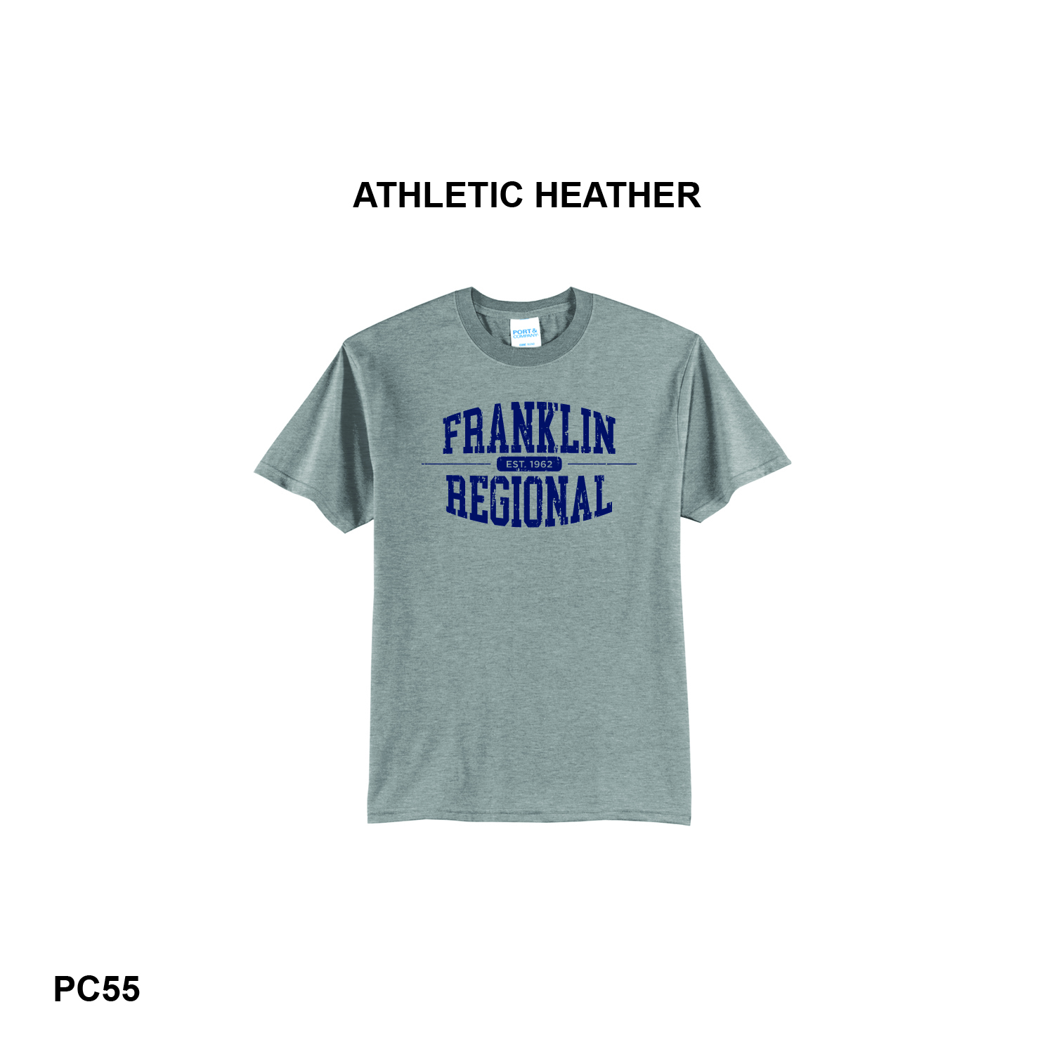 FR ESTD DISTRESSED LOGO - Port & Co™ Core Blend Tee