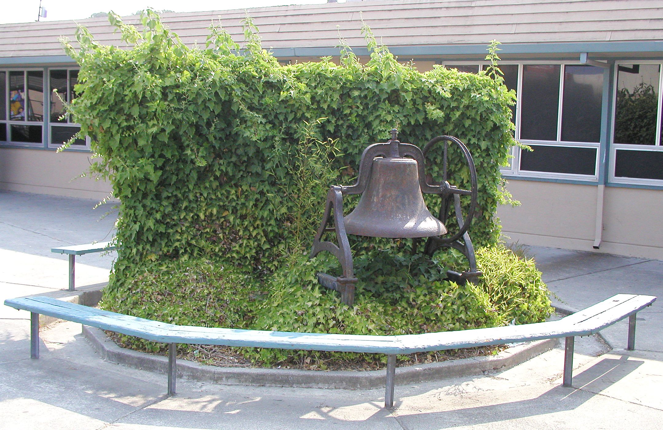Old School Bell at Pinole Middle School 