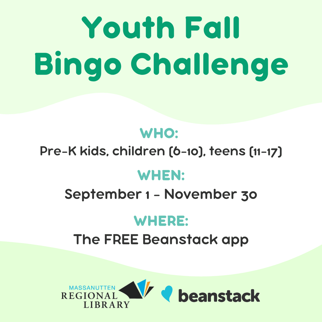 Join Our 2026 Youth Fall Bingo Challenge!