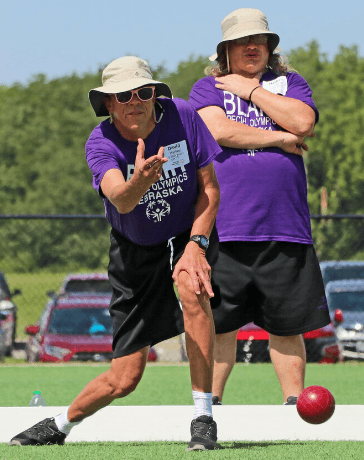 Blair Special Olympics competes in bocce ball event