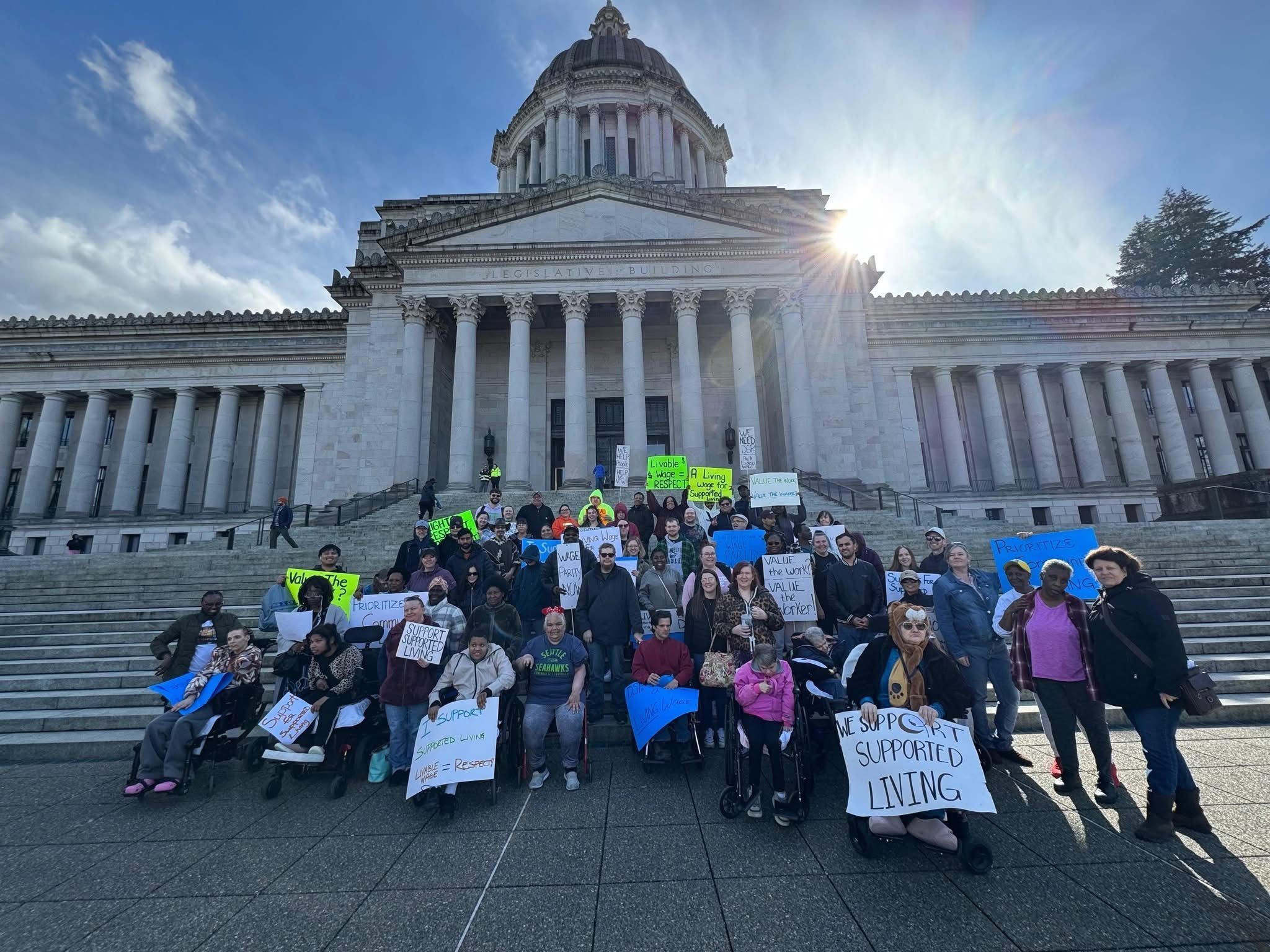 Supported Living Rally Preparation