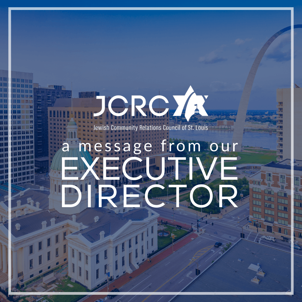 Shabbat & Memorial Day Message from David Cohen, JCRC Executive Director