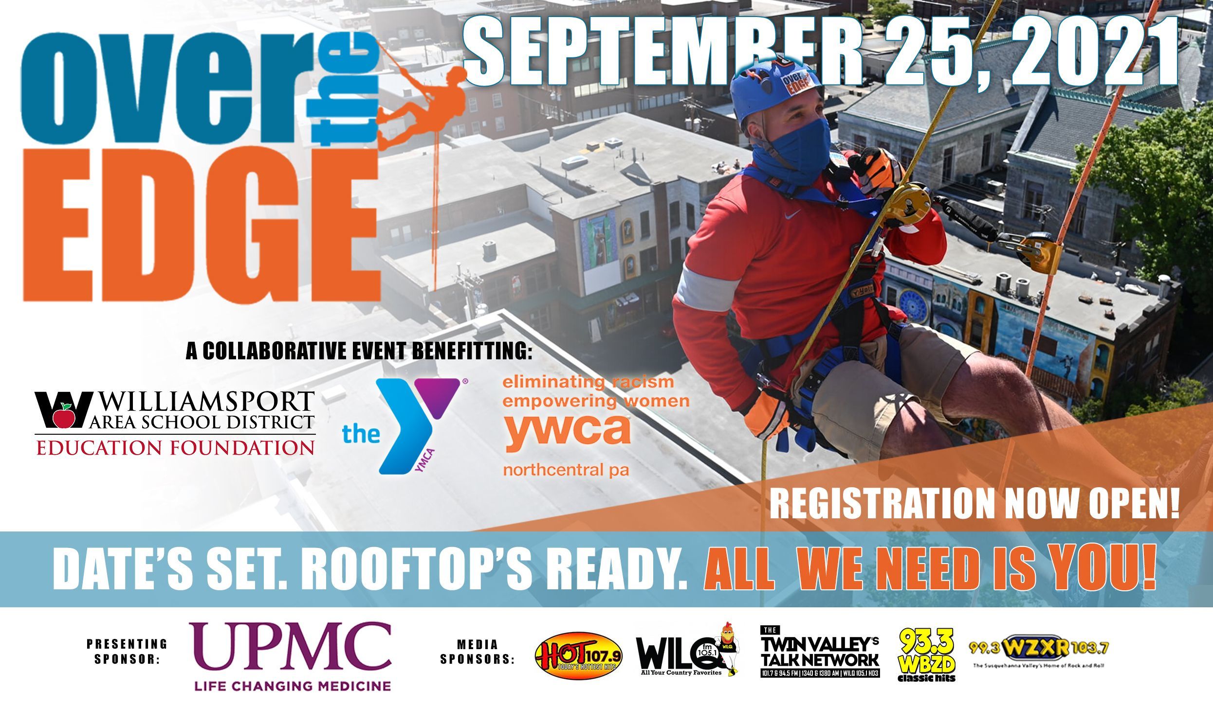 Over the Edge: Williamsport to Return This Fall