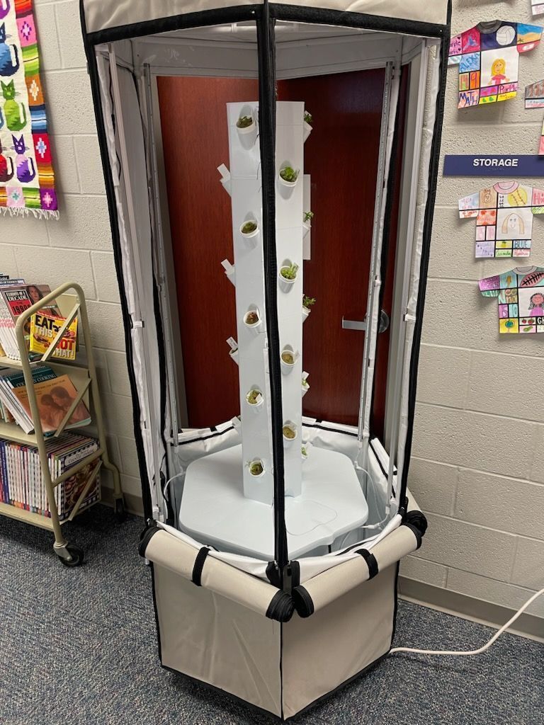 Indoor Grow Towers Enable Year-Round Learning