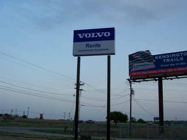 Volvo Rents Pylon- Manufacture & Installation 