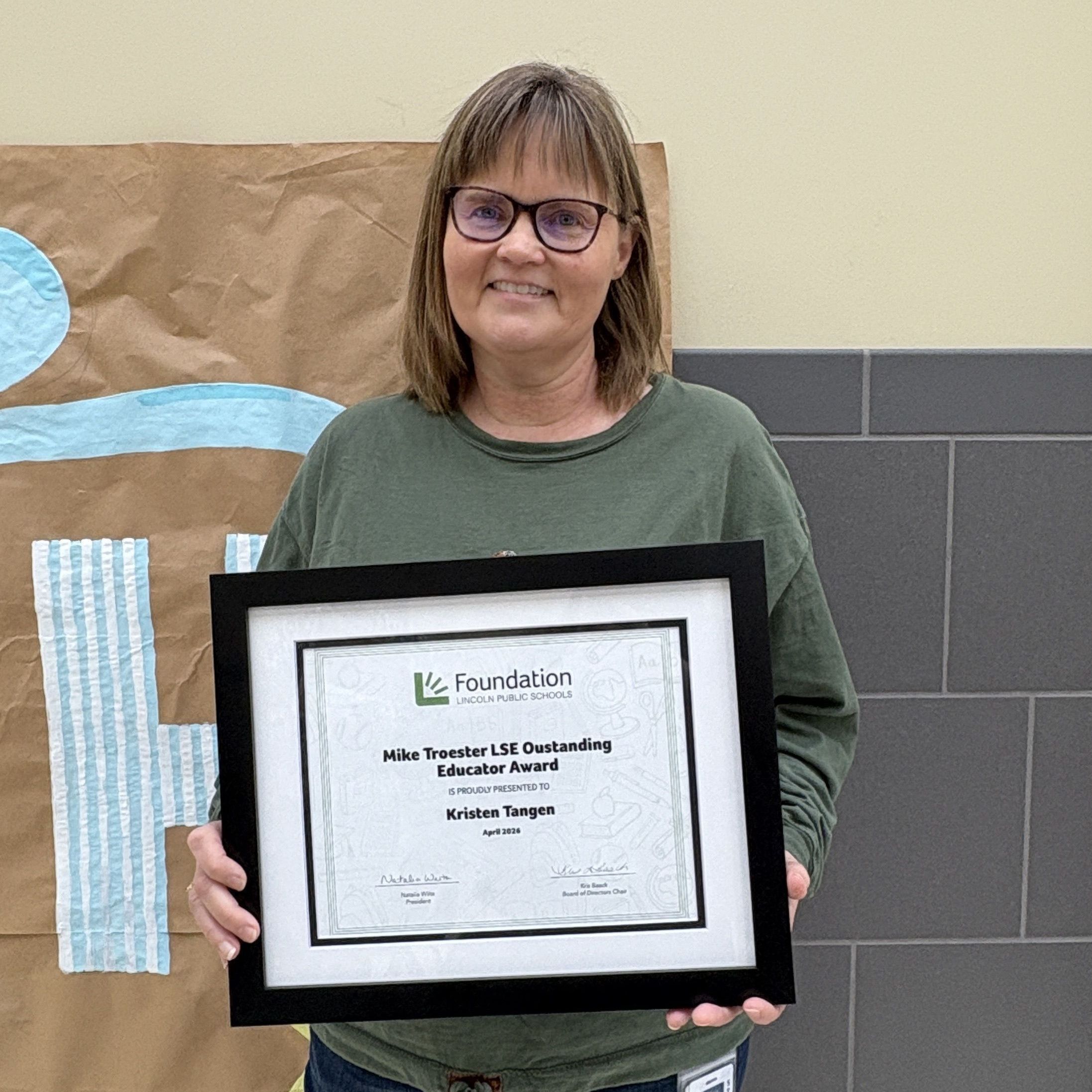 Mike Troester LSE Outstanding Educator Award