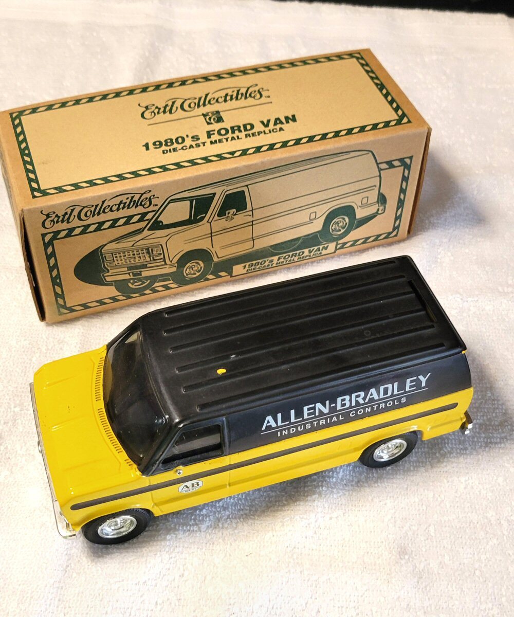 1980 Ertl Collectables Ford Allen Bradley Van - 1:25 scale