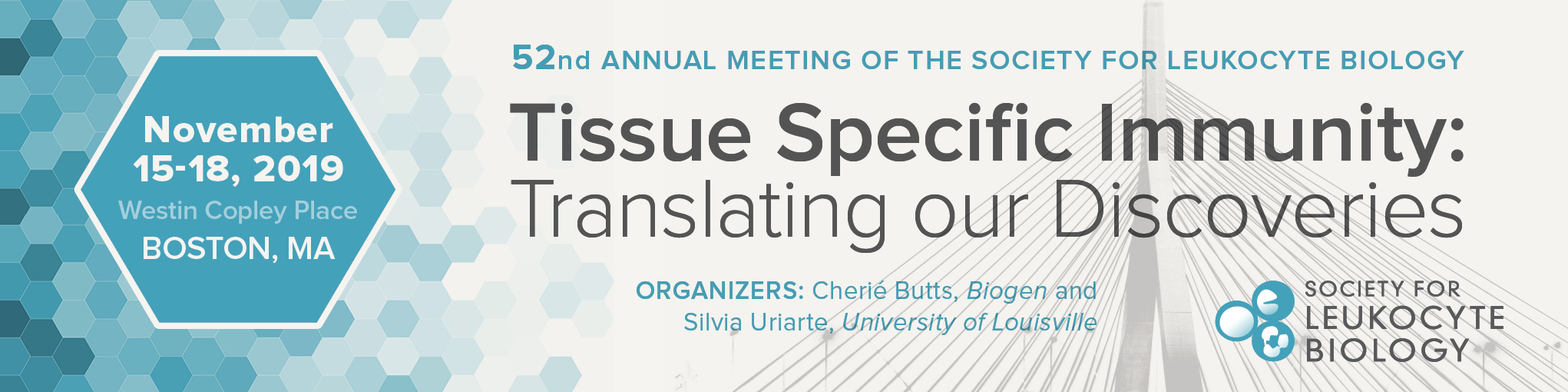 52nd Annual Meeting of the Society for Leukocyte Biology