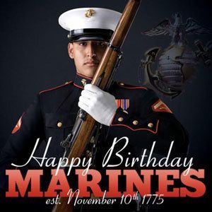 Happy 246th birthday to the United States Marines Corps!