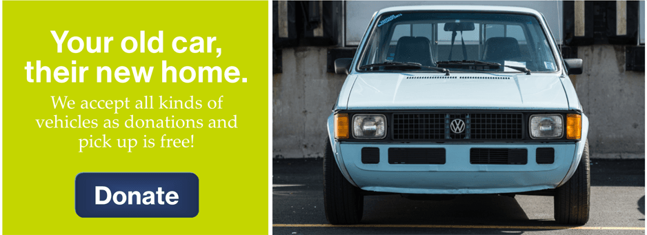 Old Car ready to be donated