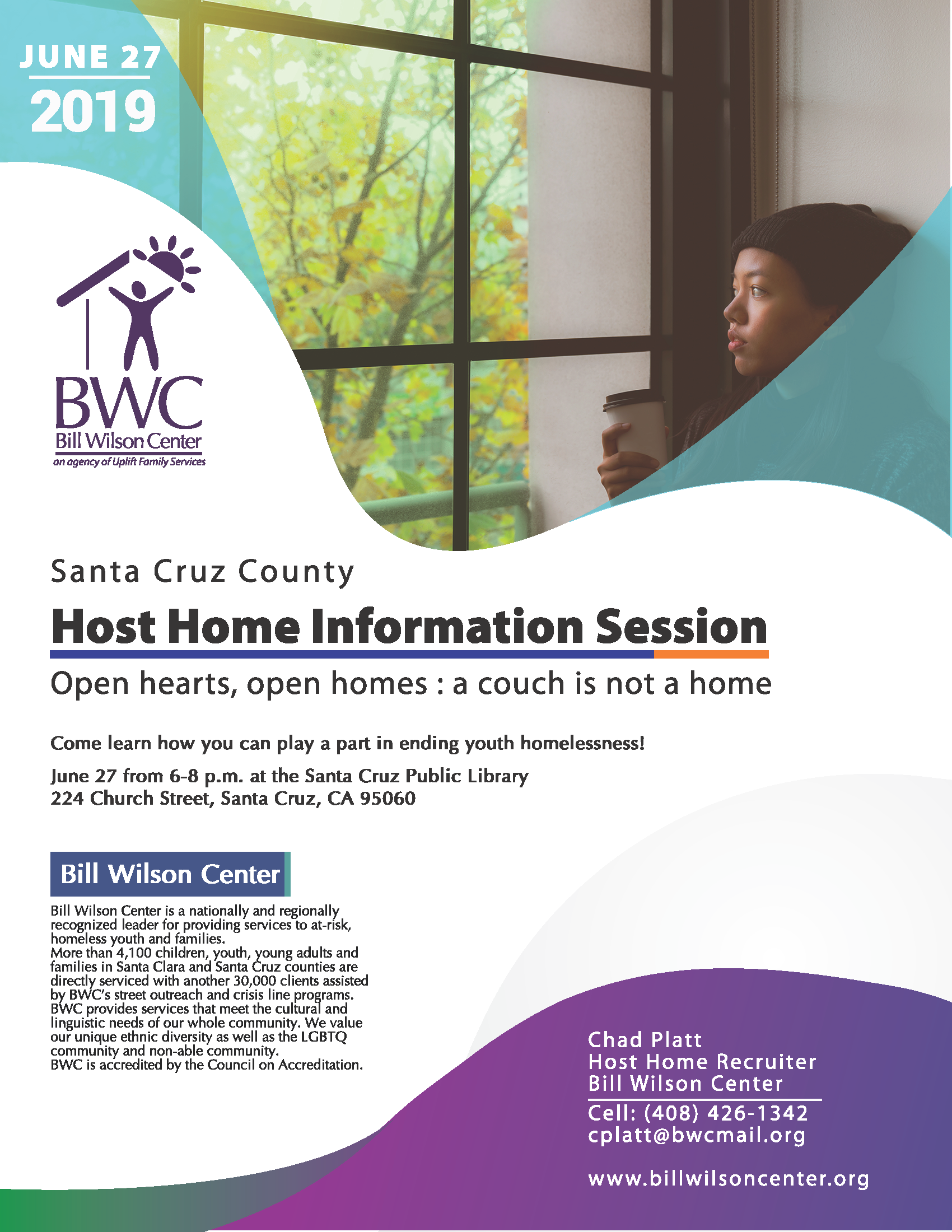 Santa Cruz Host Home Information Session Bill Wilson Center