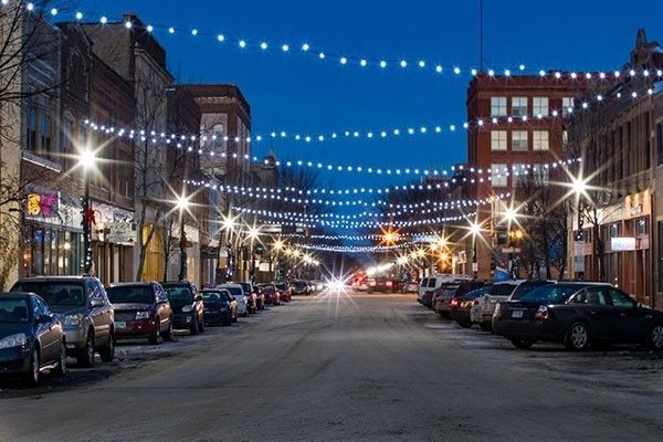 Downtown Grand Forks on North 3rd Street: