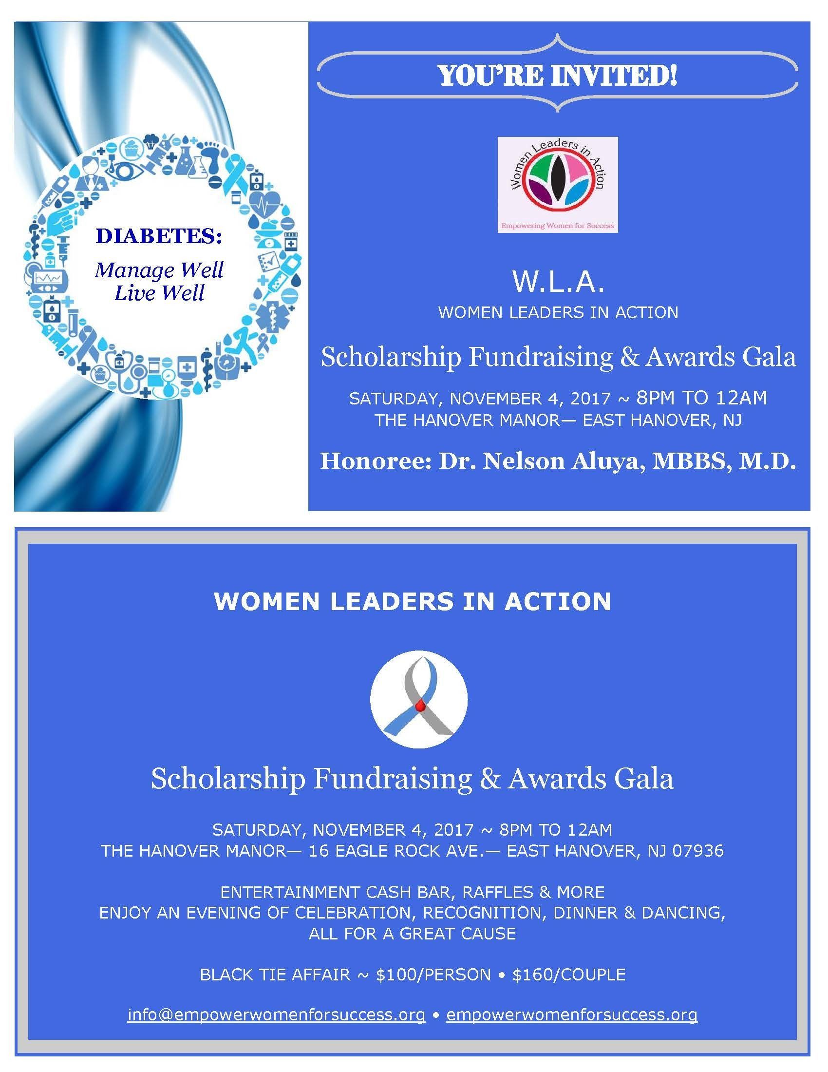 W.L.A. Scholarship Fundraising & Awards Gala