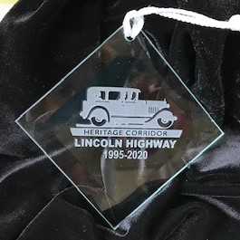 Lincoln Highway Heritage Corridor 25th Anniversary Ornament