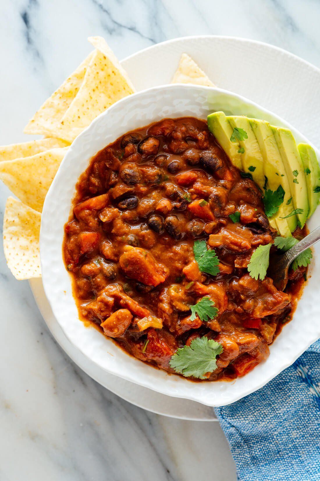 Create this vegetarian alternative for chili!