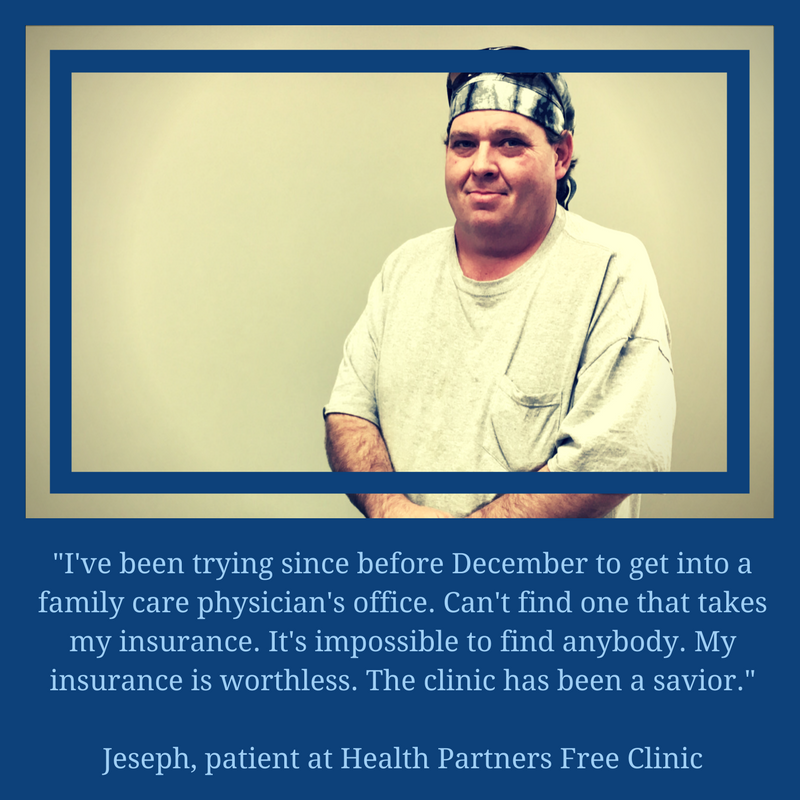 Jeseph - Health Partners Free Clinic