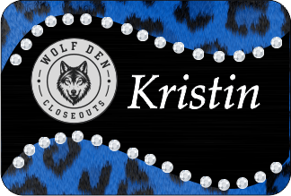 Leopard Swirl Bling