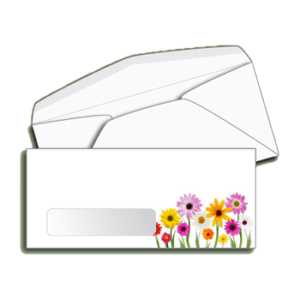 #10 Standard Window Envelope, Full Color Printing ​