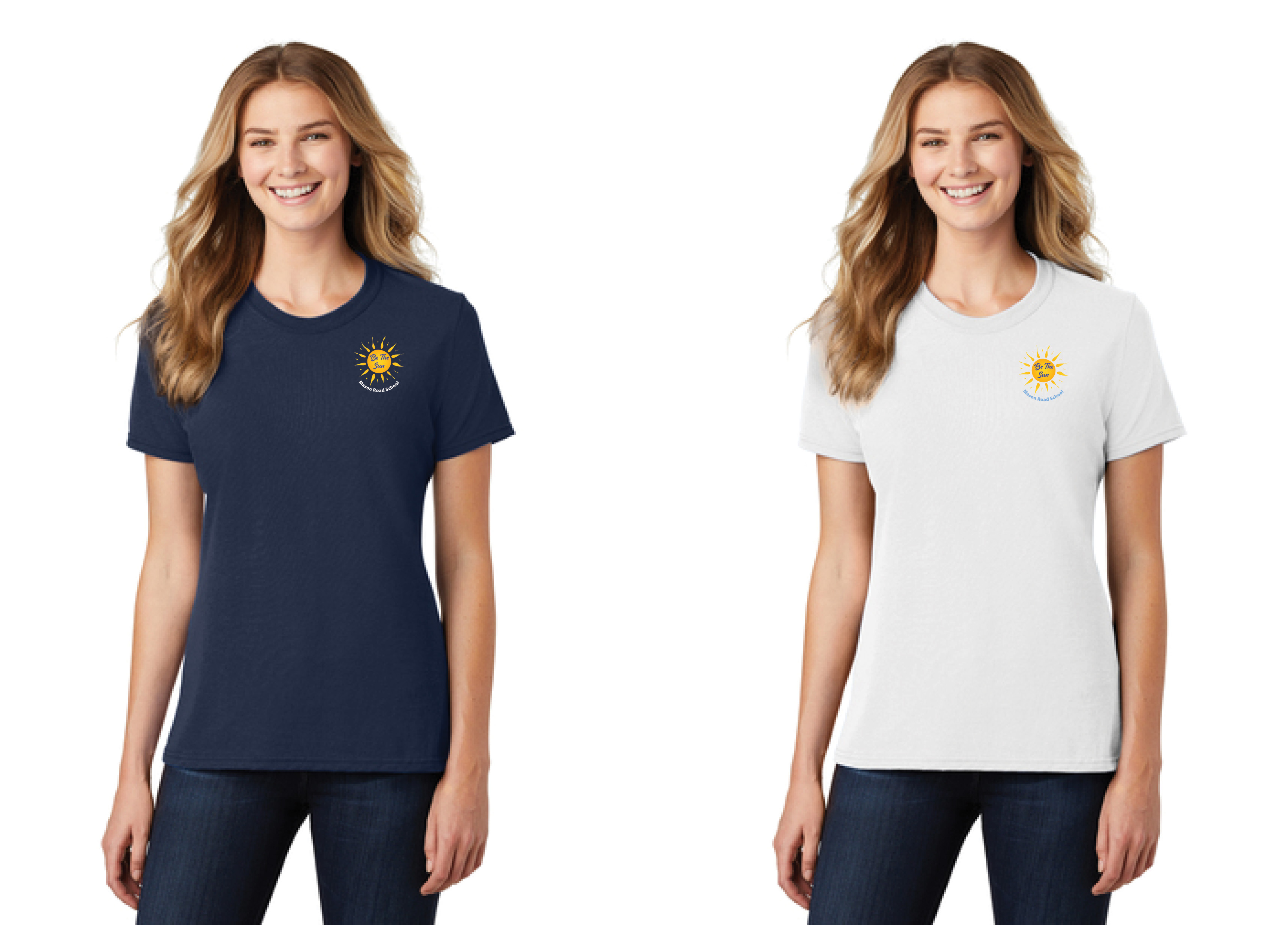 Port & Company® Ladies Core Blend Tee (Left Chest)