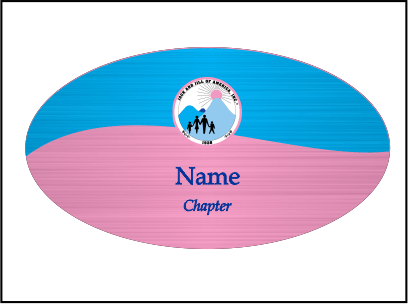 Jack and Jill No Bling Oval