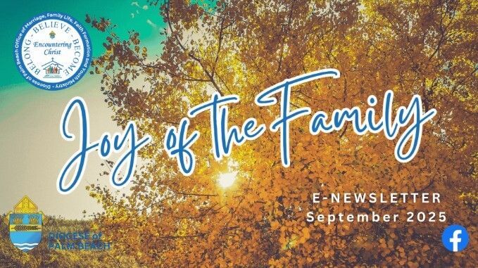 Joy of the Family e-Newsletter - September