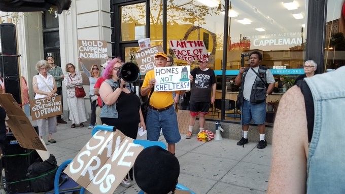 Chicagoans Blast 'Criminalization' Of Homeless People In Uptown Outside Alderman's Office