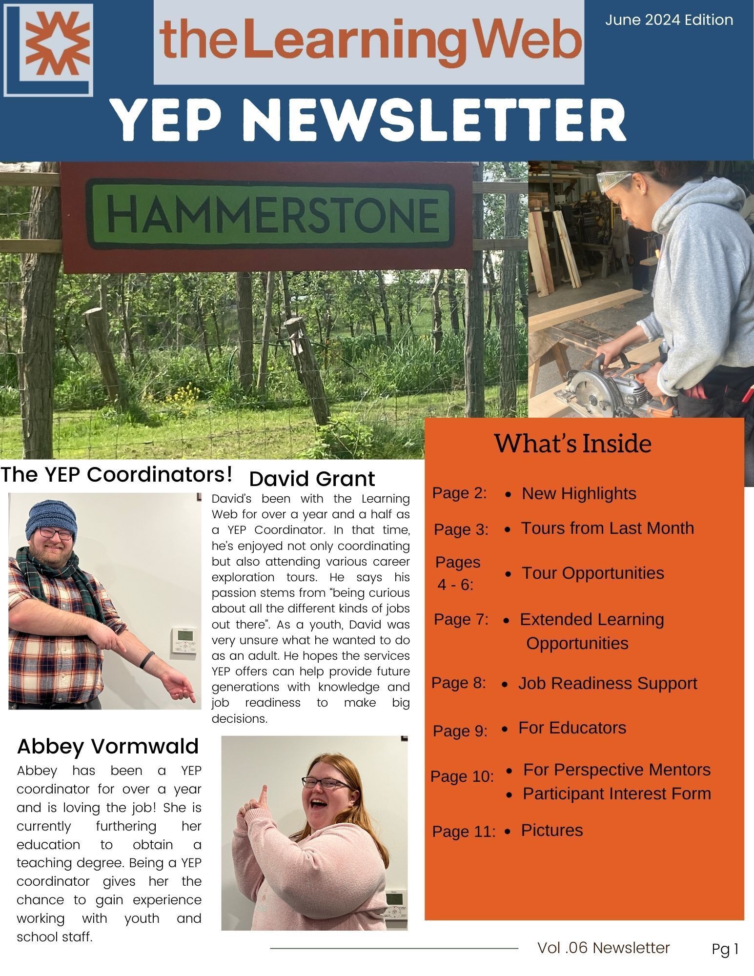 YEP June Newsletter