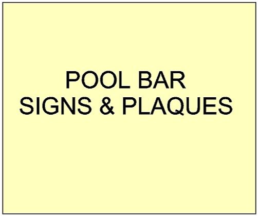 3. - GB16805 - Custom Carved Wood and HDU Pool Bar Signs, with Artist-Painted Artwork