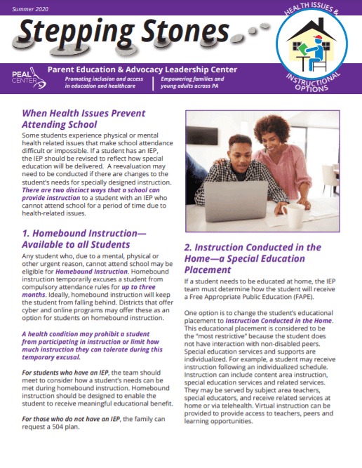 Health Issues & Instructional Choices