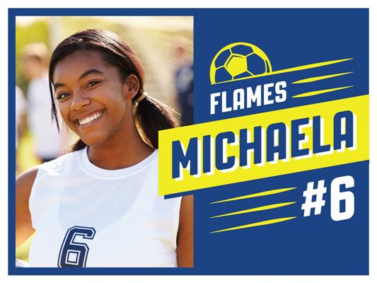 Yard Sign with Photo: Soccer