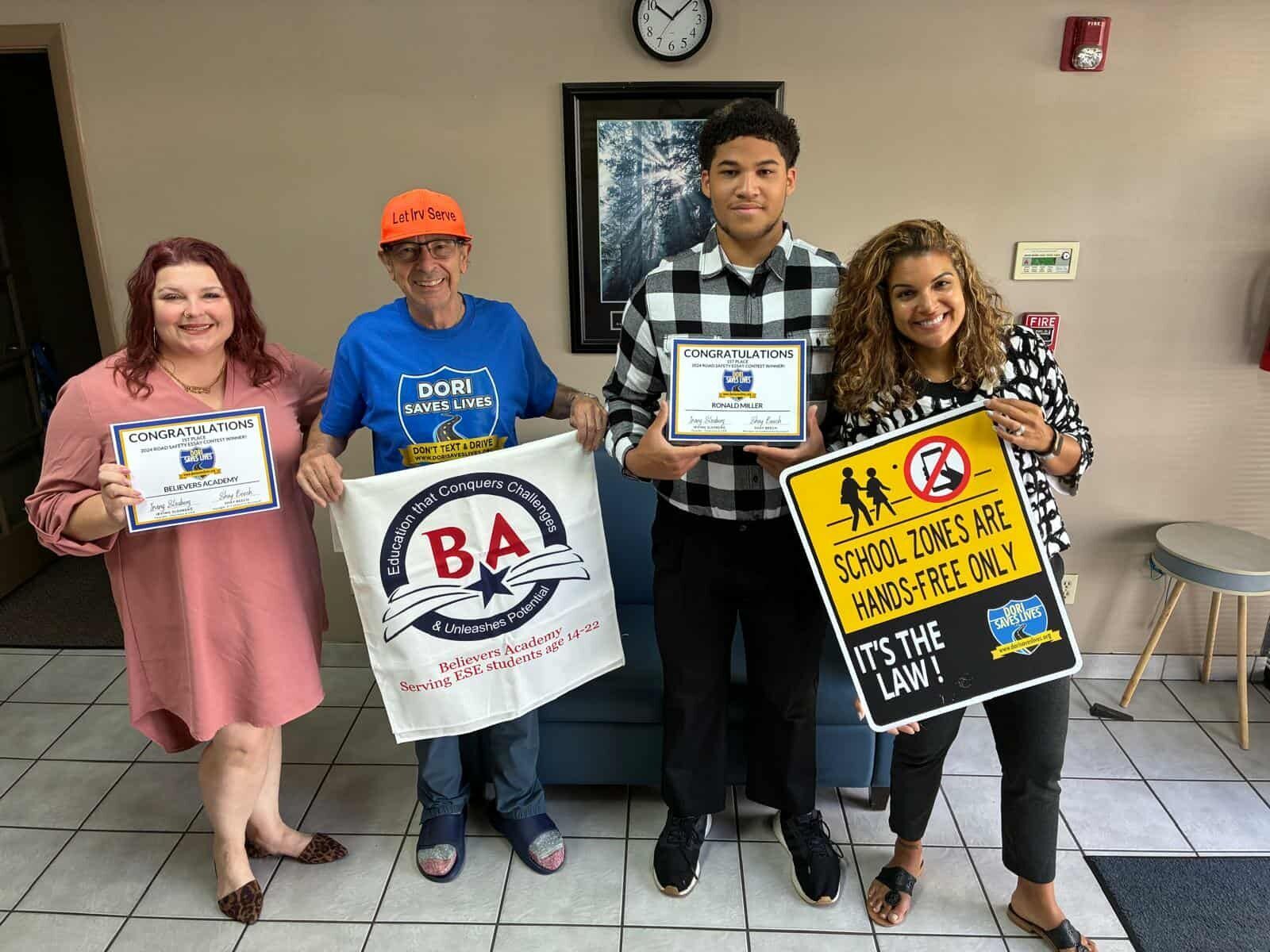 Award Ceremony - 1st Place Contest Winner - 2024 Essay Contest 